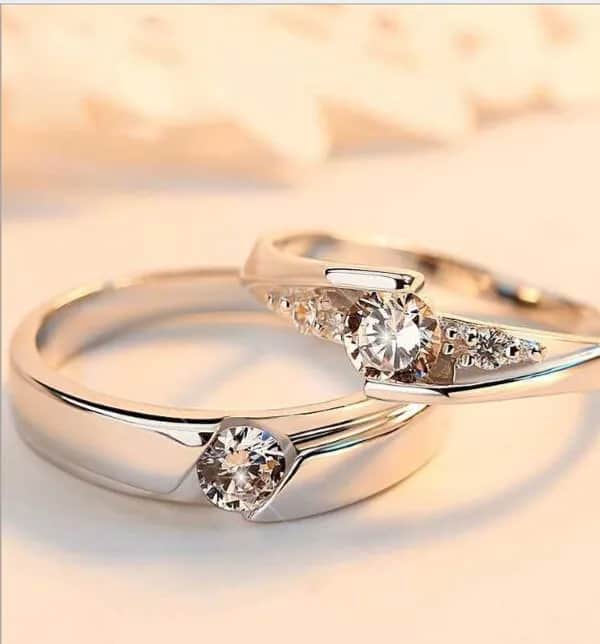 IVOJA Eternal Love Ring – eleganter 925 Silber Ring mit funkelndem Stein
