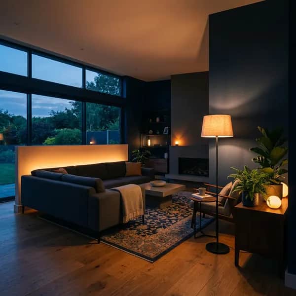 Wo sollte man Mood Lights platzieren, um die optimale Lichtwirkung zu erzielen?