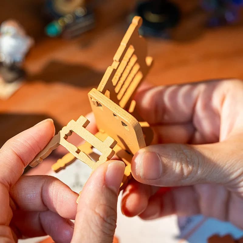 Rolife „The Magic Study“ – Miniatur-DIY Raum mit LED-Beleuchtung