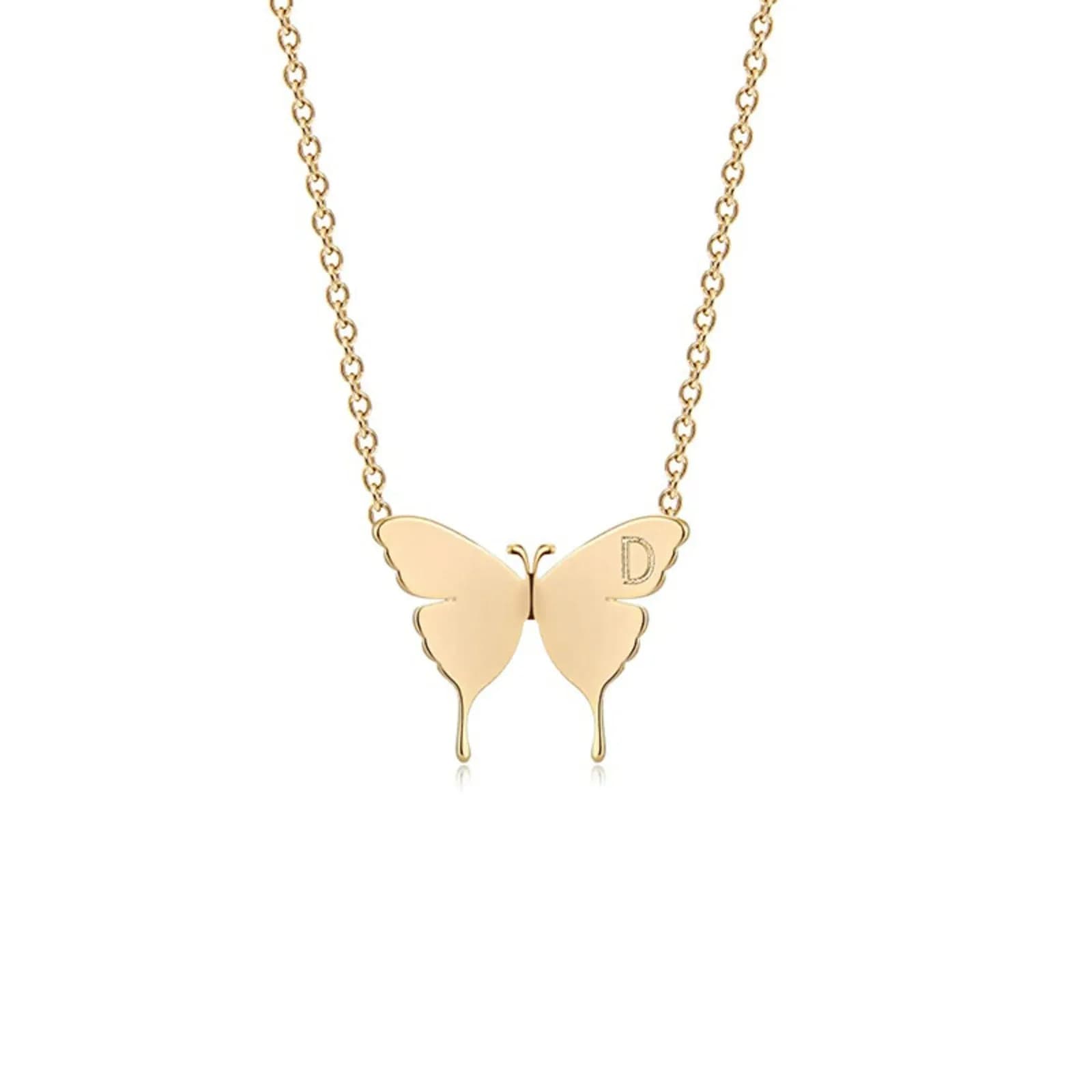 Schmetterling Halskette Damen – Eleganter Butterfly Anhänger minimalistisch