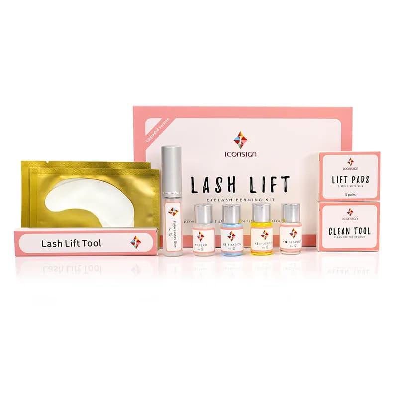 ICONSIGN Lash Lift Upgrade Kit – Wimpernlifting für zu Hause (Upgrade Version)