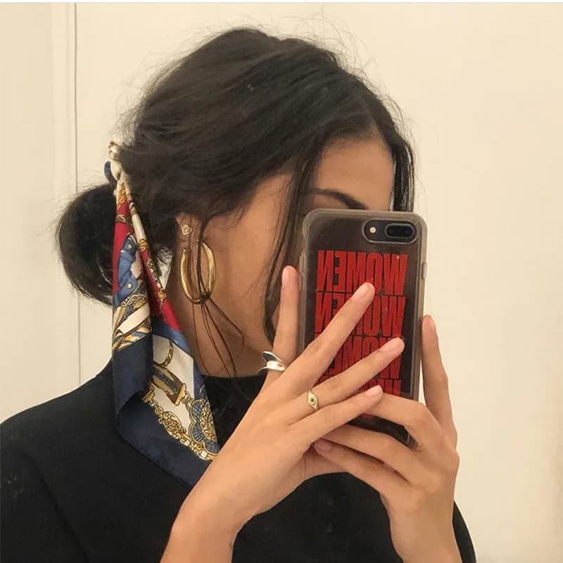 ✨ IVOJA Gold Chunky Hoop Earrings – große elegante Creolen