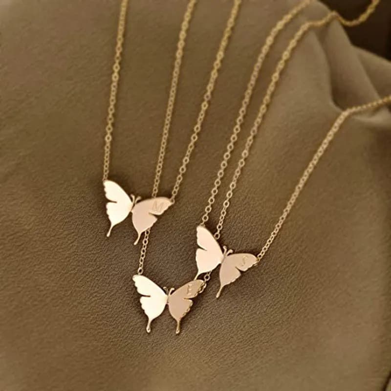Schmetterling Halskette Damen – Eleganter Butterfly Anhänger minimalistisch