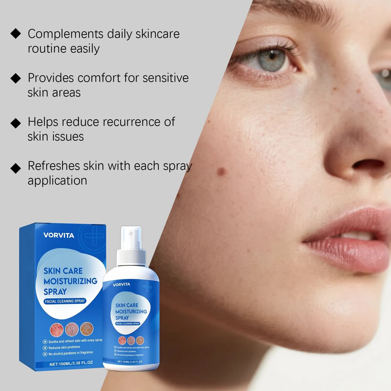 IVOJA Fresh Glow Mist – erfrischendes Gesichtsreinigungsspray für unterwegs