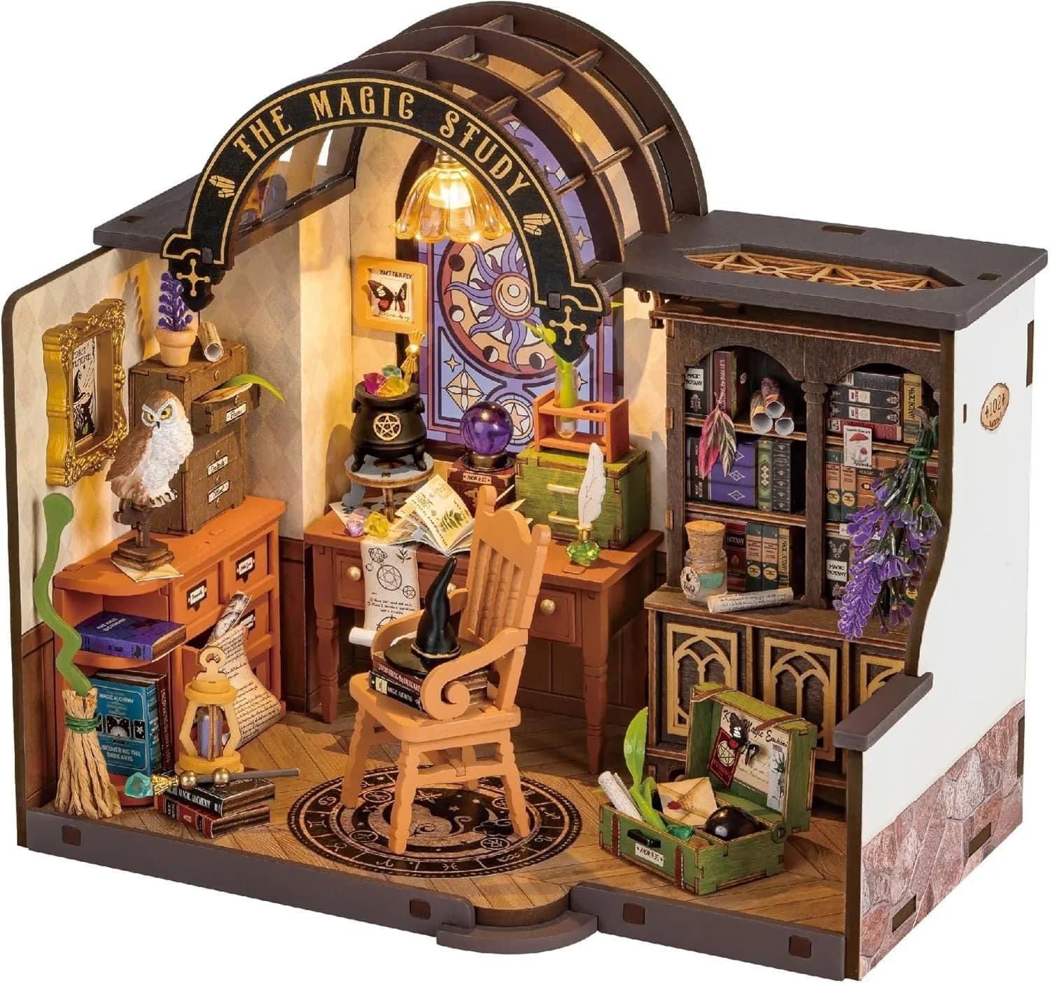 Rolife „The Magic Study“ – Miniatur-DIY Raum mit LED-Beleuchtung