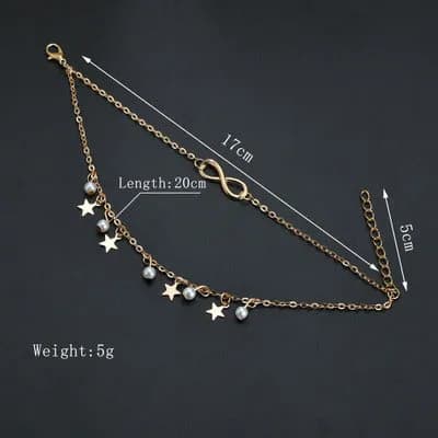 Boho-Fußkettchen – Kleiner Sommergruß