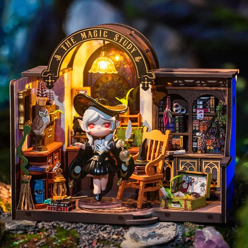 Rolife „The Magic Study“ – Miniatur-DIY Raum mit LED-Beleuchtung