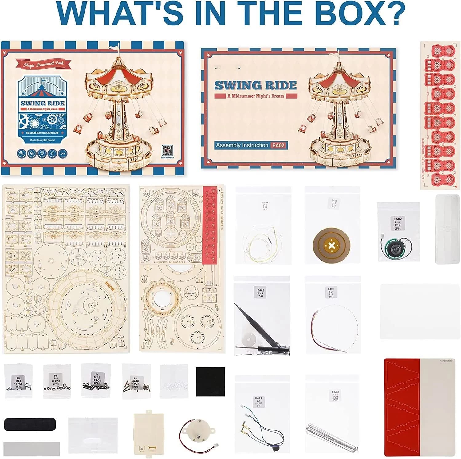 Magic Swing – Musikbox-Karussell aus Holz mit Bewegung (DIY)